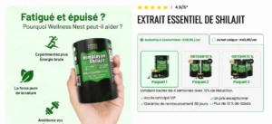 wellness nest shilajit produits